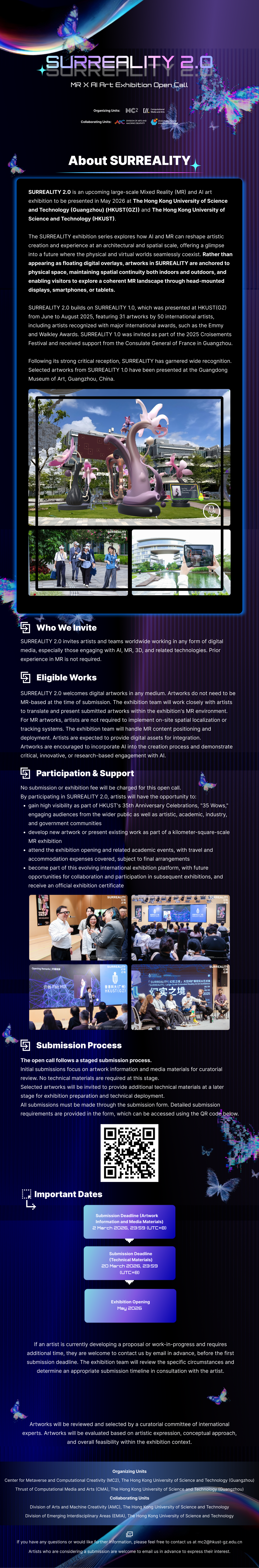 SURREALITY 2.0 Open Call Poster