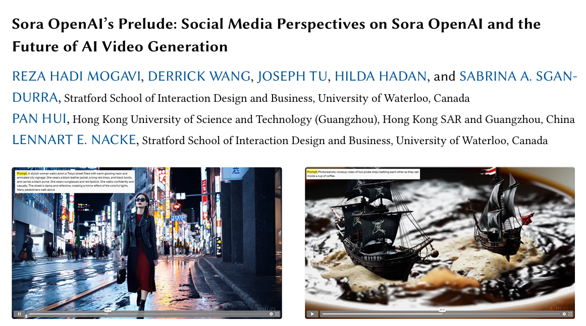 Cover image for Sora OpenAI's Prelude: Social Media Perspectives on Sora OpenAI and the Future of AI Video Generation